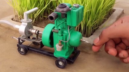 How to make tractor machine seed spreader science project