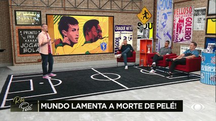 Neto: "Nunca fizeram pelo Pelé uma homenagem digna" 30/12/2022 14:57:34