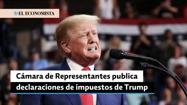 Comité de la Cámara de Representantes publica declaraciones de impuestos de Donald Trump