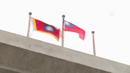 PENGHU ADASI - Tayvan lideri Tsai Ing-wen, stratejik önemdeki Penghu Adası'nda bulunan askeri birlikleri ziyaret etti
