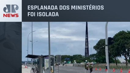 Agora: Suspeita de bomba em frente ao STF