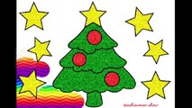 Colouring Christmas Tree For Kids | Basic Colouring Tips | Kids Colouring Fun | #ashisumanshow