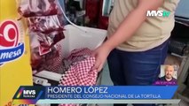 La tortilla subió más de 3 pesos en promedio a lo largo del 2022- MVS Noticias 30 dic 2022