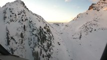 Una piloto de 22 años aterriza de emergencia en los Dolomitas