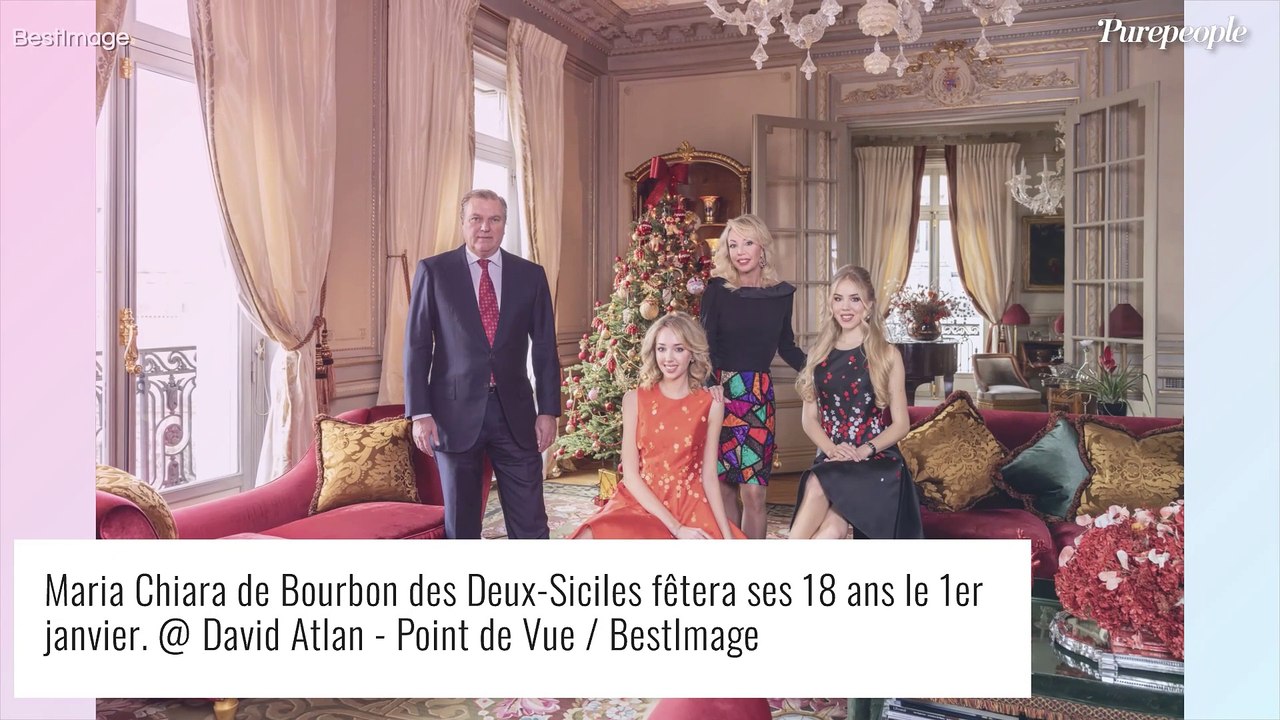 Maria Chiara de Bourbon des Deux-Siciles : Sublime jeune femme de 18 ans, la princesse prête à se lancer dans la mode !