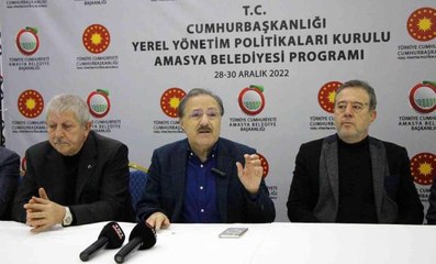 Şükrü Karatepe: "Amasya Belediyesi suda Türkiye'ye örnek"