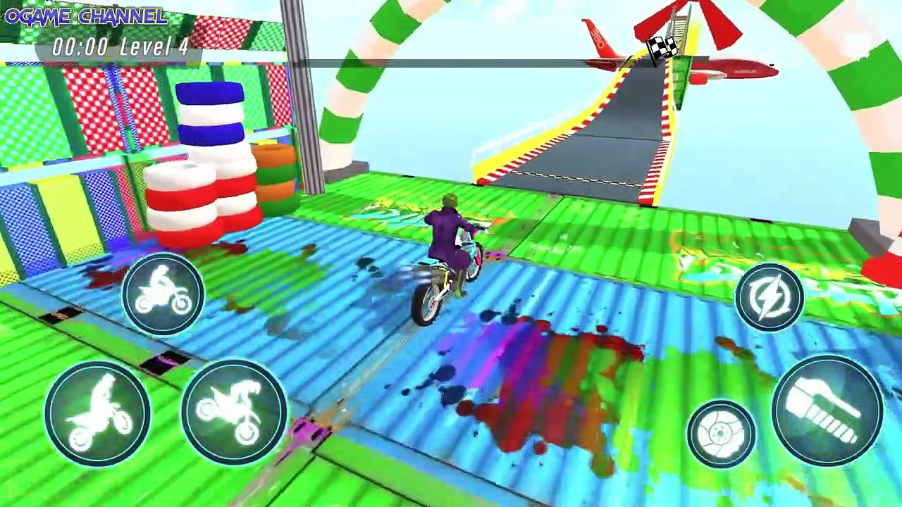 Mega Ramp Bike Stunt Racing 3D - Extreme Motocross Dirt Bike Stunt Racer - Android GamePlay