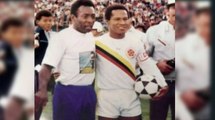 El día que Pelé hizo de periodista y entrevistó a Willington Ortiz