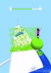 Splash Runner _- All Levels Gameplay Android,ios