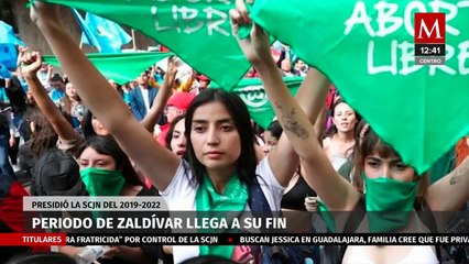 Termina periodo presidencial de Arturo Zaldívar frente a la SCJN