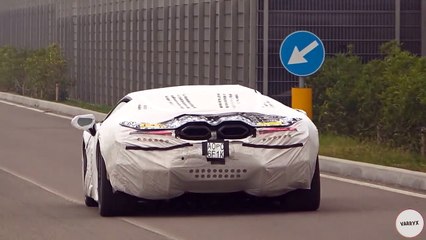 لامبورجيني تظهر بعادم غير تقليدي أثناء جولة اختبار أخيرة في إيطاليا