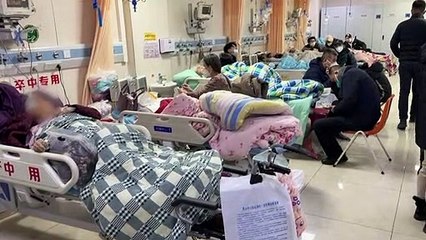 مستشفيات في الصين تكتظ بمرضى كوفيد المسنين