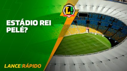 Jornalista propõe mudança no nome do Maracanã: "Rei Pelé" - Lance! Rápido