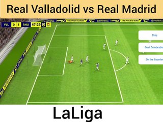 Real Valladolid vs Real Madrid