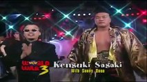 Kensuke Sasaki (c) (w/Sonny Onoo) Vs. Chris Benoit (WCW United States Heavyweight Championship)