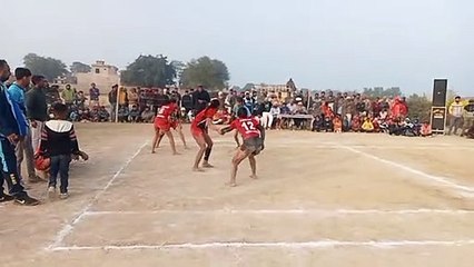 कबड्डी के बालिका वर्ग में झूमियांवाली ने फहराया परचाया