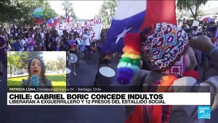 Informe desde Santiago: Boric indultó a 12 personas condenadas durante el estallido social