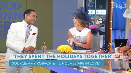 T.J. Holmes and Amy Robach 'Spent the Holidays Together' and Are 'Not Hiding Anything,' Says Source