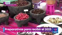Mercado San Juan, en CDMX, ofrece productos exóticos para la cena de año nuevo