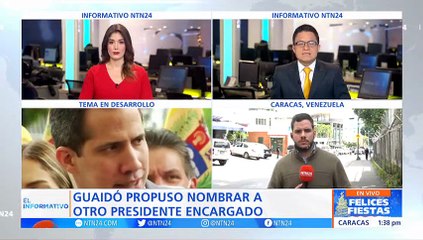 Guaidó llama a la oposición a mantener la figura del gobierno interino