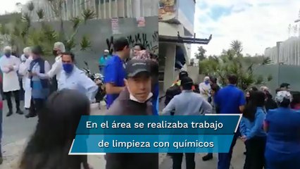 10 personas se intoxican en Gimnasio Sport Word en Plaza Pedregal