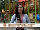 Niños y niñas de Caracas expresan sus deseos para el venidero año 2023