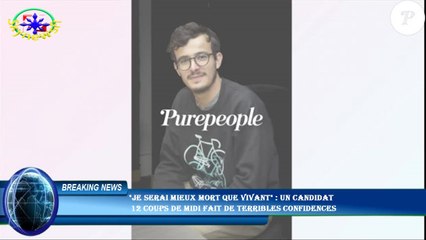 "Je serai mieux mort que vivant" : un candidat  12 coups de midi fait de terribles confidences