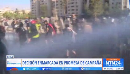 Gabriel Boric indultó a 12 detenidos por el estallido social de Chile en 2019