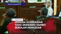 Cerita Hendra Kurniawan Baru Tahu Skenario Sambo Sebulan Setelah Kejadian