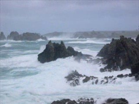 Intro d'une tempete a Perros-Guirec