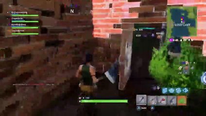 Classic Fortnite Squad Win Season 1 Gameplay