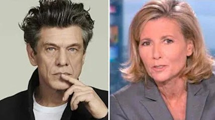 Claire chazal prie Marc Lavoine de se taire