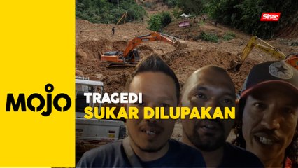 Tragedi Batang Kali: Pemandu jengkaut sebak keluarkan mayat