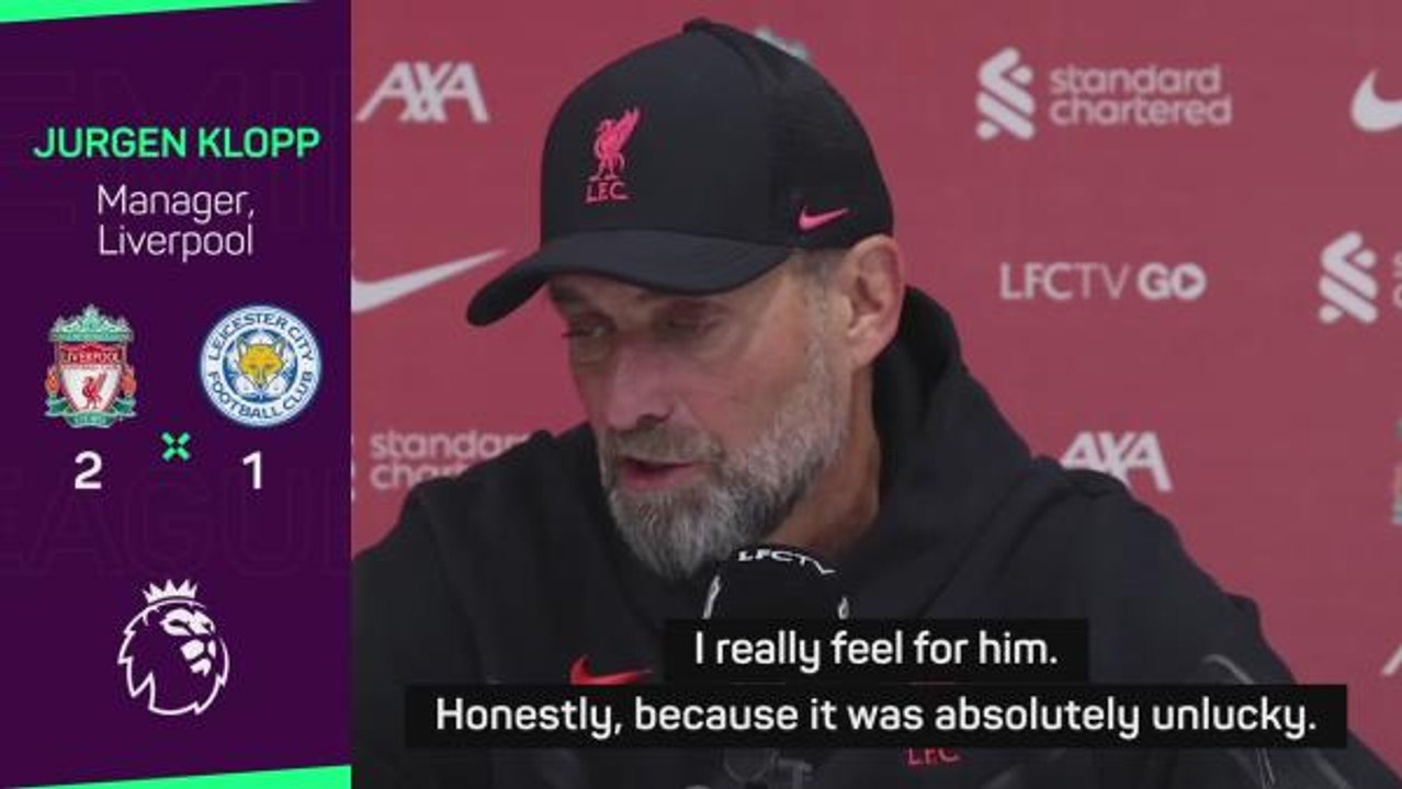 Klopp sympathetic towards Faes and his two own goals