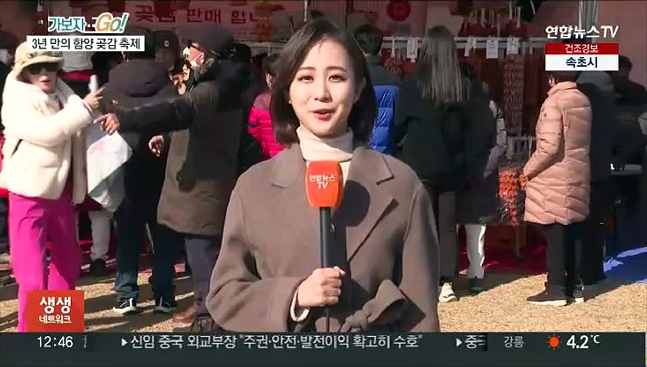 임금님도 반한 맛…3년 만의 '함양고종시 곶감축제'