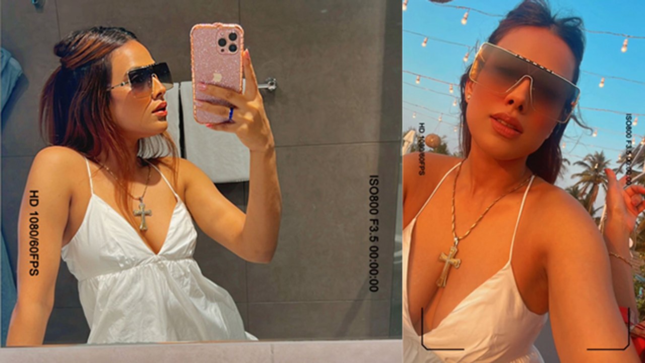 Nia Sharma White Dress में  कातिलाना अंदाज देखकर Fans के उडे होश, Video Viral | *Entertainment