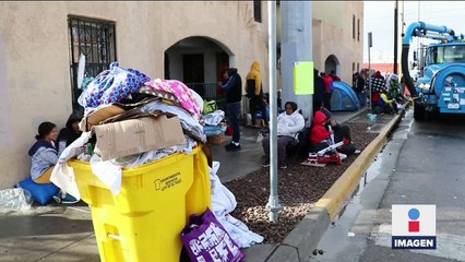 Migrantes en El Paso, Texas, recibirán el 2023 en la calle por la saturación de albergues