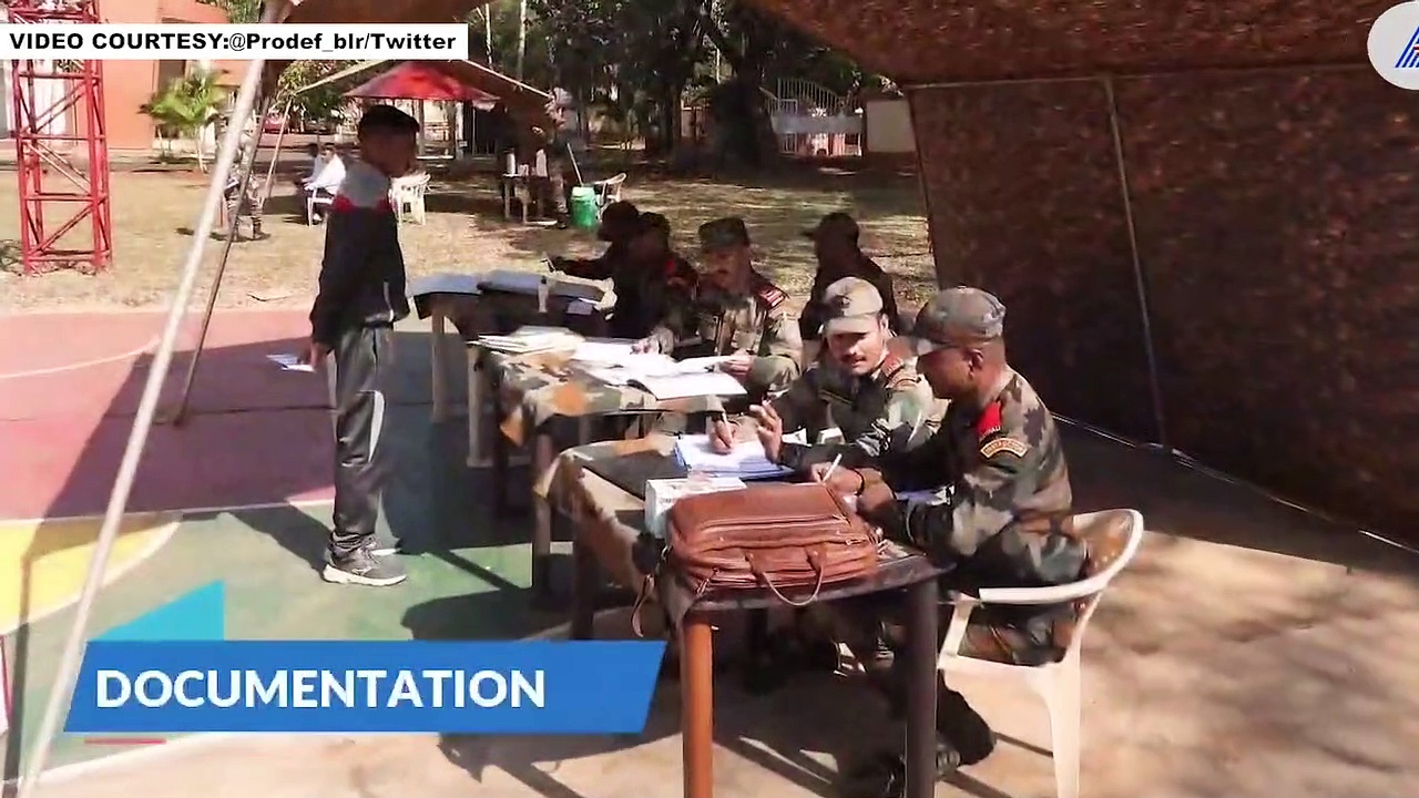 Watch: When the first batch of Agniveers reported at the Maratha Light Infantry Regimental Centre