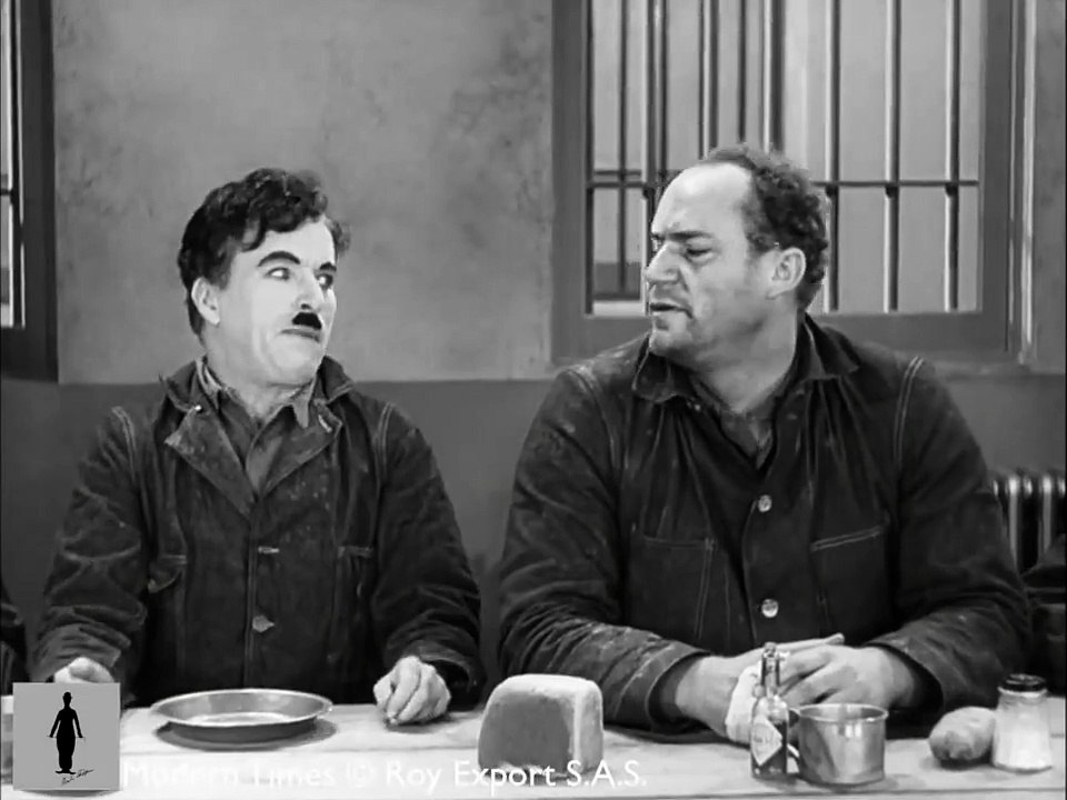 Charlie Chaplin - Smuggled _Nose Powder_ - Modern Times