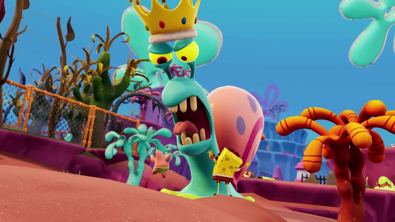 Spongebob: Im Trailer zu The Cosmic Shake könnt ihr einige Bossgegner bestaunen