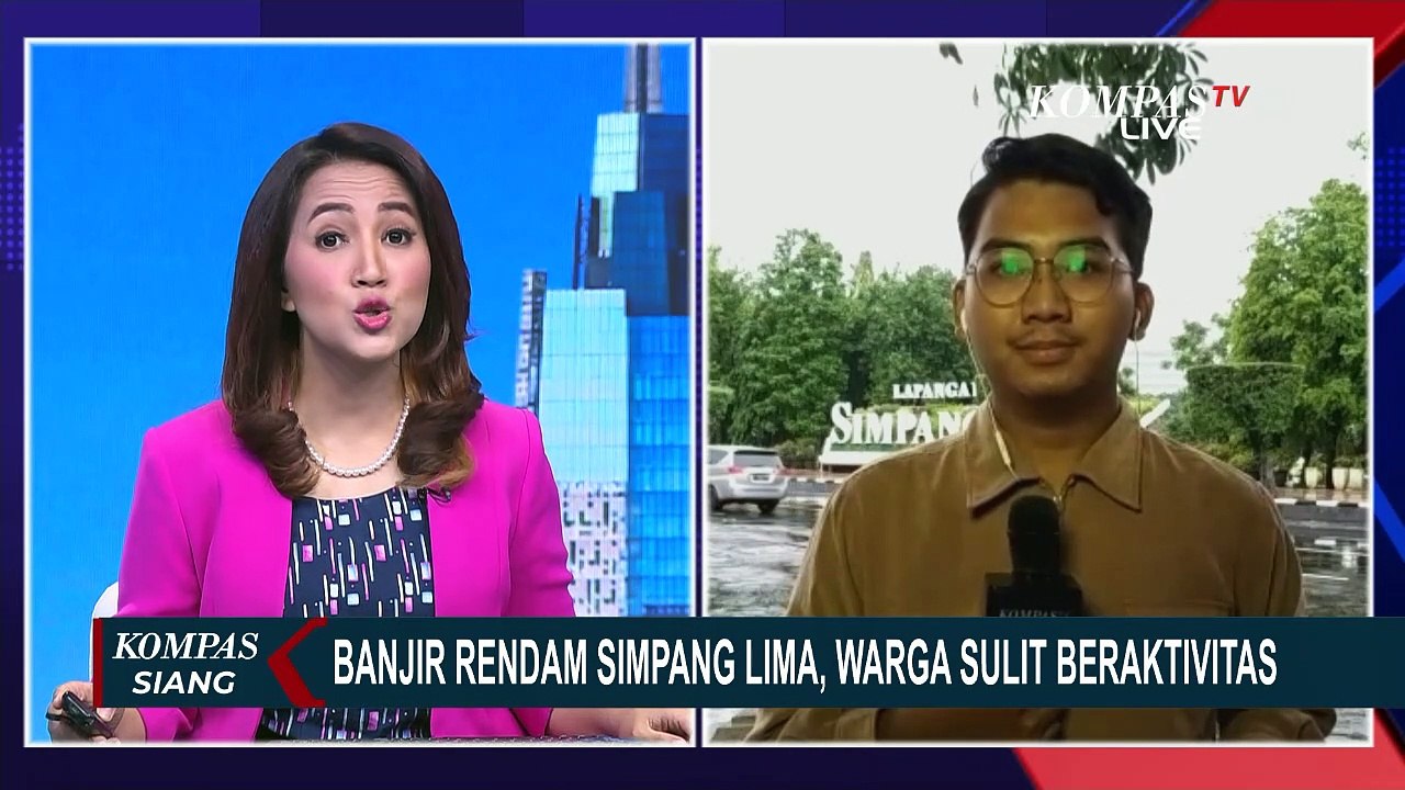 Banjir Rendam Kawasan Simpang Lima Semarang, Warga Sulit Beraktivitas