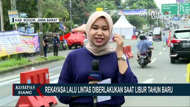Jalur Menuju Puncak Bogor Ditutup saat Malam Tahun Baru