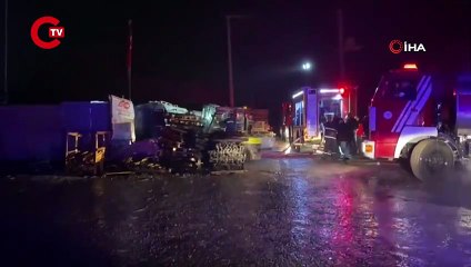 Son Dakika... Palet fabrikasında yangın!