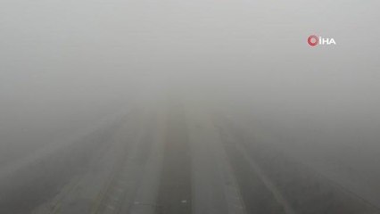 43 ilin geçiş güzergahında yoğun sis etkisini sürdürüyor