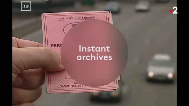 Pour des générations, il reste ce fameux carton rose en trois volets, le permis de conduire fête aujourd’hui ses 100 ans - Regardez