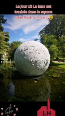 le jour ou la lune est tombée dans le square Saint-Roch au havre  #short