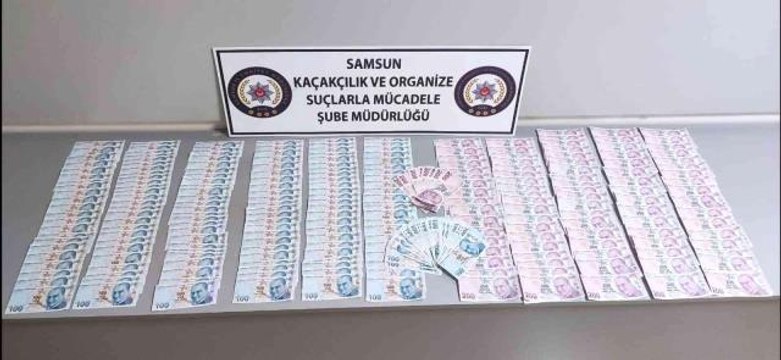 Bir şüpheli sahte 37 bin 400 lirayla yakalandı