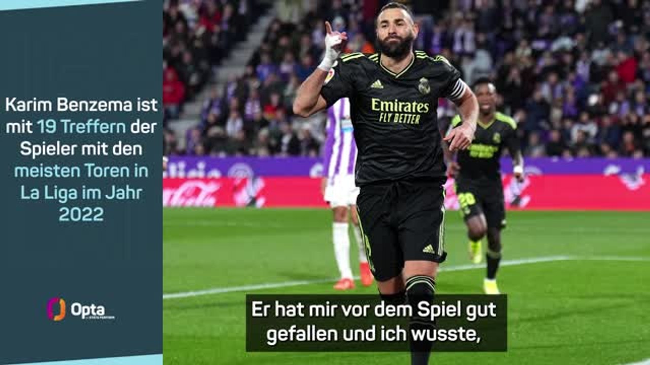 Ancelotti: Werden 2023 noch besseren Benzema sehen