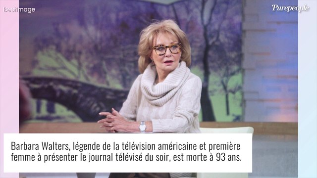 Barbara Walters est morte : Oprah Winfrey effondrée, Hollywood et Barack Obama en deuil