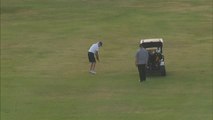 Joe Biden disfruta de las vacaciones navideñas jugando al golf en Santa Cruz